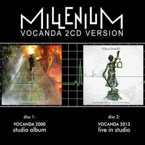 MILLENIUM - Vocanda 2cd version(limited edition studio album 2000 +live in studio 2013)
